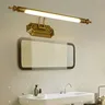 Europe rétro LED miroir applique de luxe or armoire de… – vue 2