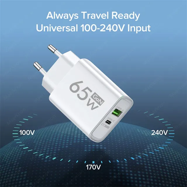 Chargeur USB C 65W GaN Type C – vue 5