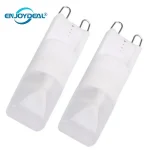 Ampoules LED G9 en Céramique pour Niket Extérieur, Lampe à T-shirts d&rsquo;Massage, Blanc Chaud/Froid, 220V, 1W/2W/3W