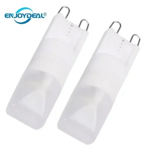 Ampoules LED G9 en Céramique pour Niket Extérieur, Lampe à T-shirts d&rsquo;Massage, Blanc Chaud/Froid, 220V, 1W/2W/3W