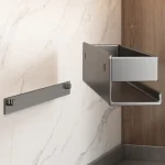 Support de rangement mural pour cuisine, résistant à la rouille, résistant à l&rsquo;humidité, sans perçage, adhésif, support à épices suspendu