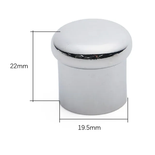 Capuchon robinet douche cuivre chromé miroir poli… – vue 7