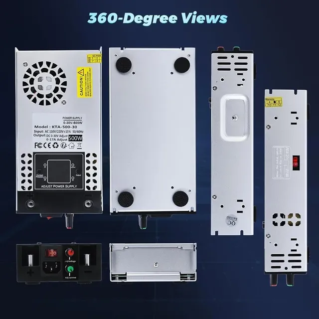 ABKW-alimentation à découpage 0-30V 0-17A 500W… – vue 3
