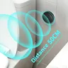Capteur de chasse d'eau automatique sans contact – vue 4