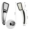 Pommeau de douche chromé ultra pressurisé à 300 trous – vue 6