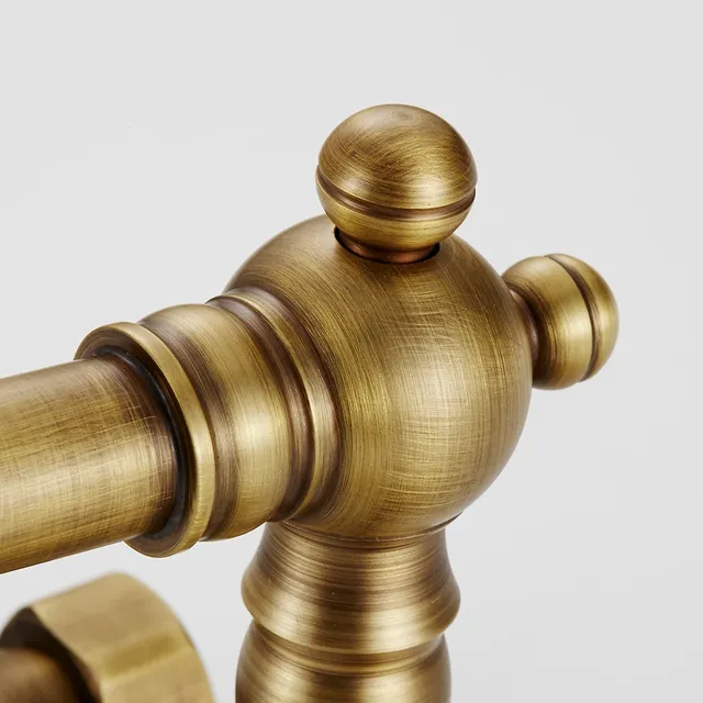 Robinet mitigeur pivotant à Double levier à Double trou – vue 5