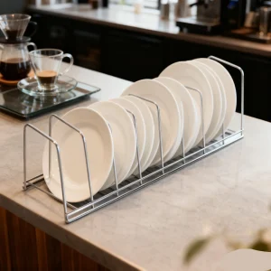 Bol de cuisine organisateur de vaisselle en acier inoxydable à paroi épaisse support de rangement de vaisselle de cuisine accessoires de support de rangement de vaisselle domestique Bol de cuisine organisateur de vaisselle en acier inoxydable à paroi épaisse support de rangement de vaisselle de cuisine accessoires de support de rangement de vaisselle domestique