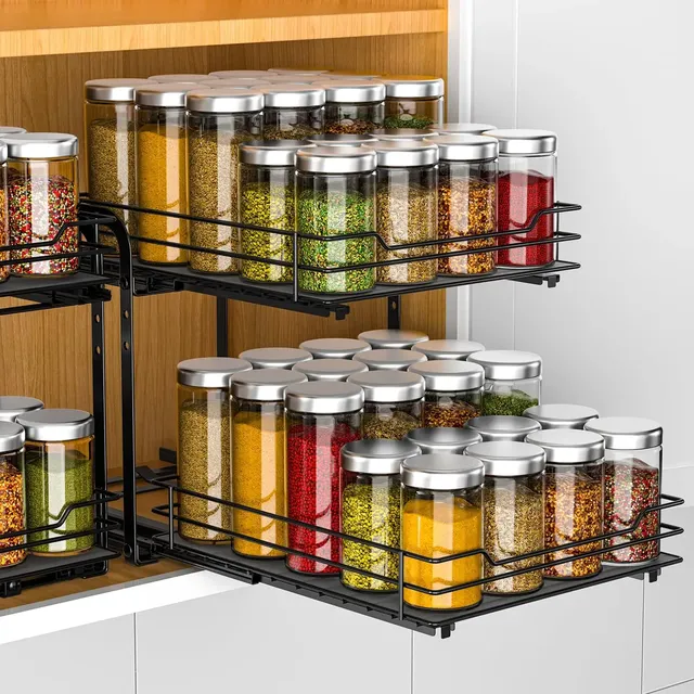 Organisateur de crémaillère à épices pour armoire – vue 4