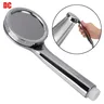 Pommeau de douche de bain chromé à pluie – vue 3