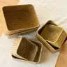 Panier en osier cuisine bol de fruits panier de… – vue 4