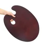 Palette de peinture à l'huile ovale/carrée – vue 1