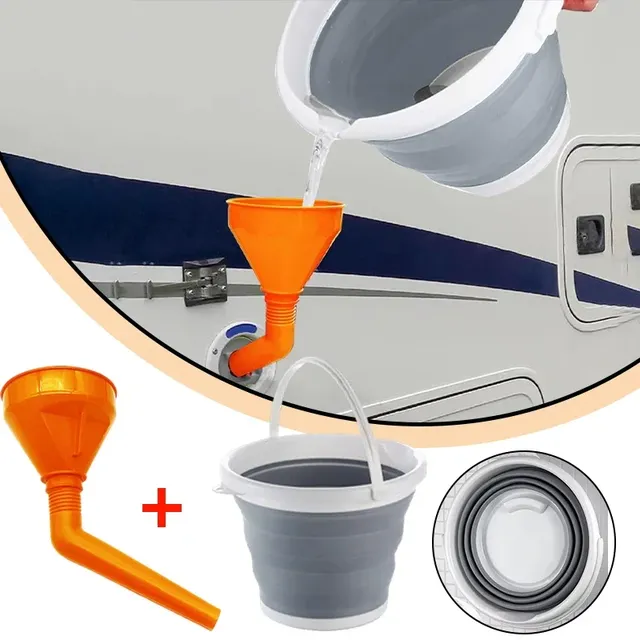 1 ensemble d'entonnoir d'eau pour camping-car – vue 2