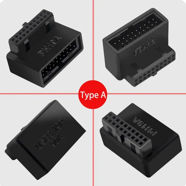 Adaptateur d'en-tête de carte mère d'ordinateur – vue 2