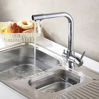 Filtre de robinet de cuisine à 2 voies