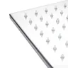 Stenoc pomme de douche fixe 12 pouces lumière LED grande… – vue 4