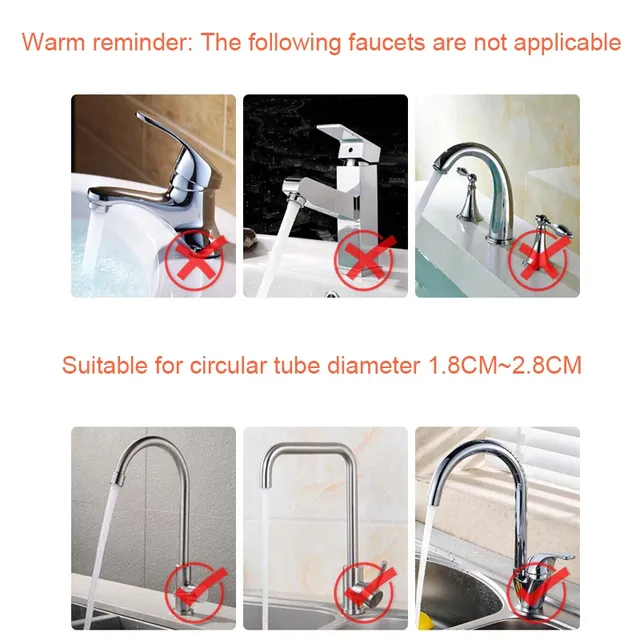 Support de rangement pour robinet de salle de bains – vue 5
