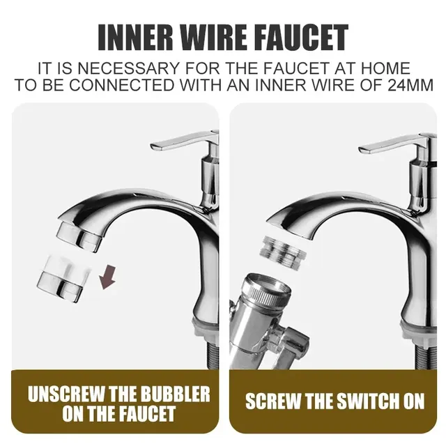 Adaptateur d'interrupteur de robinet d'eau – vue 6