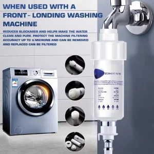 Filtre à eau purificateur douche Machine à laver filtre sous évier système de Filtration d’eau du robinet filtre d’élimination du pré-cllore Filtre à eau purificateur douche Machine à laver filtre sous évier système de Filtration d’eau du robinet filtre d’élimination du pré-cllore