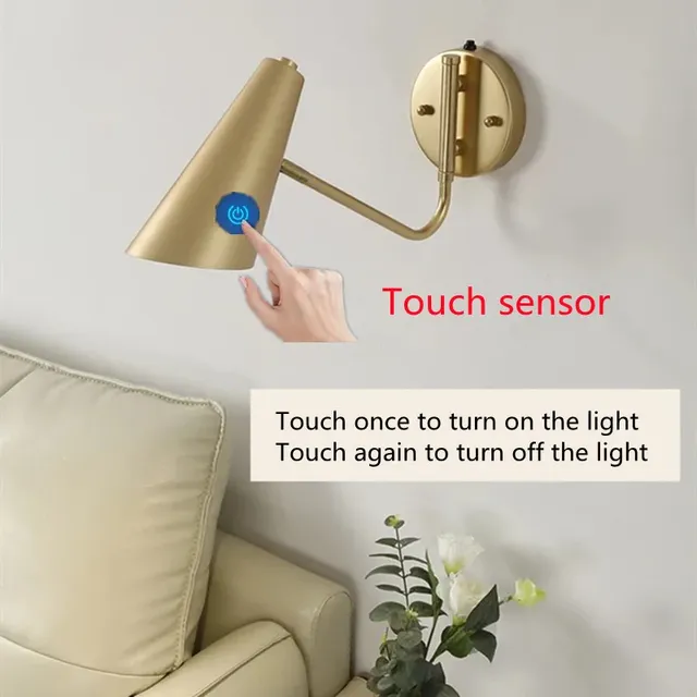 Applique Murale Moderne à LED avec Joli Tactile – vue 6