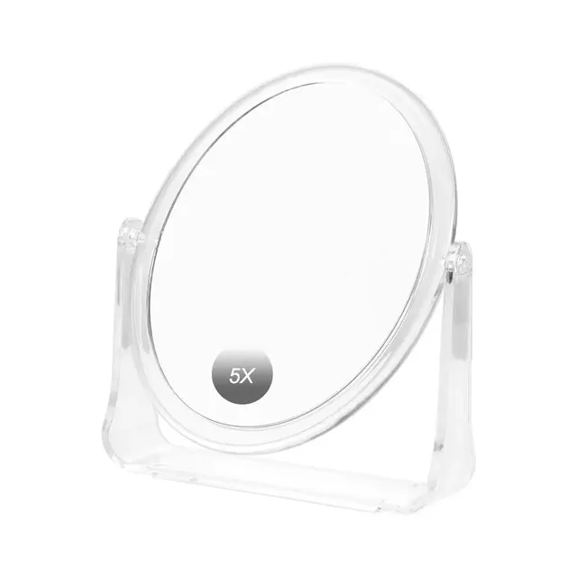 Miroir grossissant Double face 5x Flexible avec support… – vue 6