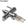 Ensemble de robinets à Double sortie en acier inoxydable – vue 4