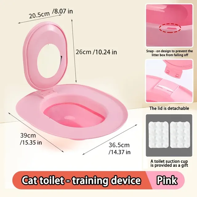 Siège d'entraînement de toilette pour chat facile à… – vue 6