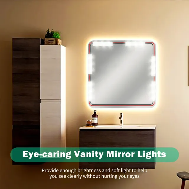 6/18/30/42LED miroir de maquillage lumières contrôle… – vue 2