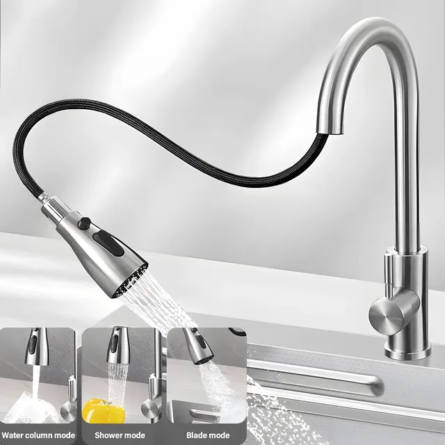 Évier de cuisine en acier inoxydable 304 – vue 5