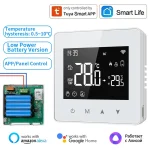 Tuya – Thermostat pour maison intelligente, eau électrique, chauffage au sol chaud, chaudière à gaz, WiFi, télécommande de température avec Google Alexa