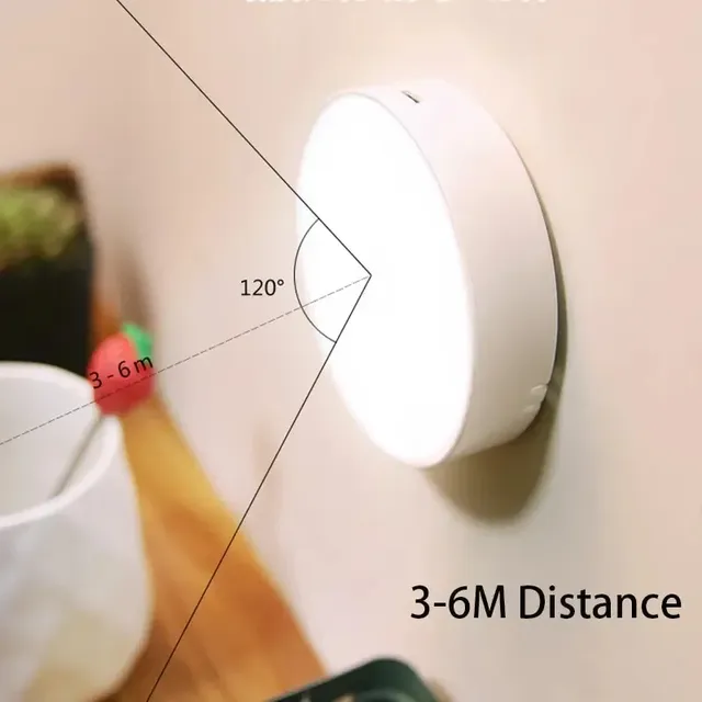 Détecteur de mouvement LED veilleuse USB Rechargeable… – vue 3