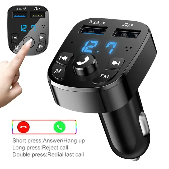 Chargeur de voiture transmetteur FM – vue 2
