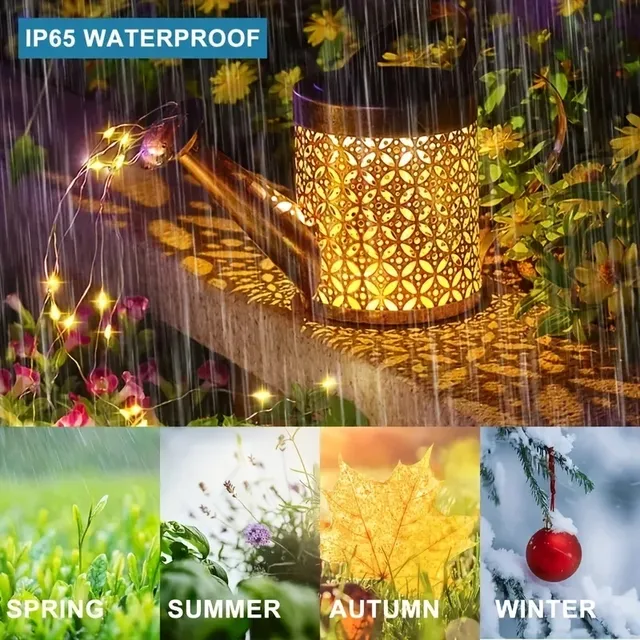 Arrosoir solaire lumière extérieure étanche douche… – vue 5