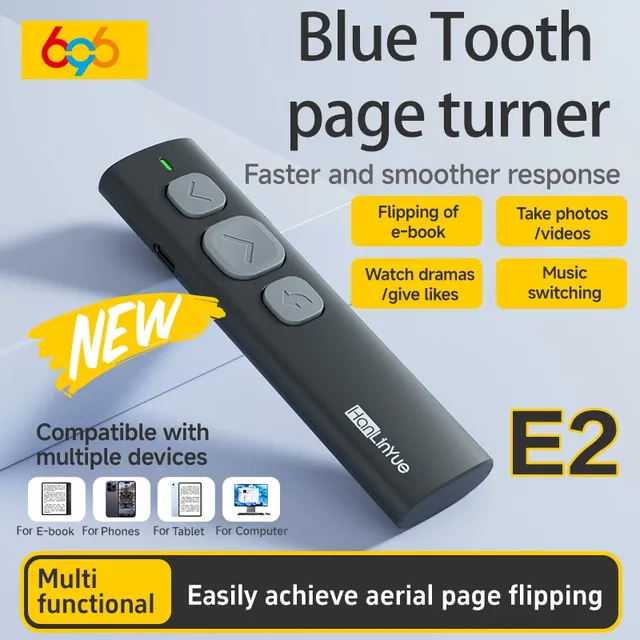 Tourneur de Page Bluetooth caméra/stylo de contrôle de…