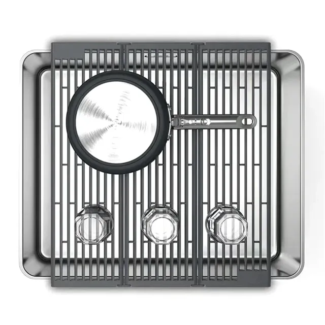 Égouttoir d'évier de cuisine pliable A69esplash – vue 2