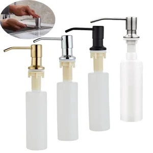 Distributeur de savon liquide pour évier, bouteille de savon à pression manuelle, distributeur de Lotion, accessoires de cuisine, 300ml Distributeur de savon liquide pour évier, bouteille de savon à pression manuelle, distributeur de Lotion, accessoires de cuisine, 300ml
