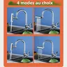 Robinet de cuisine cascade universel – vue 5