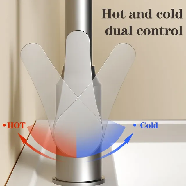 Robinets de lavabo de salle de bains en acier inoxydable – vue 5