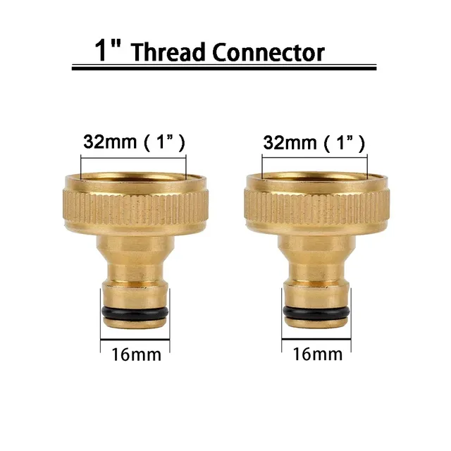 Connecteur de robinet fileté – vue 2