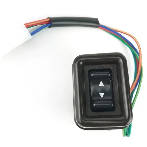 Interrupteur de levage en verre 84810-90A01-06, plastique ABS noir, alimentation électrique pour Land Cruiser, Toyota, interrupteur de fenêtre