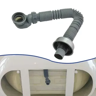 Piège à profil bas flexible pour baignoire