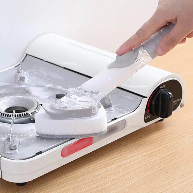 Brosse de lavage de casseroles de cuisine – vue 2