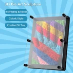 Pin Art 3D pour enfants et adultes, Pin Art, Sculpture, Pin Art Board, Roman Pin Art