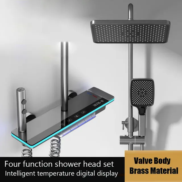 Ensemble de système de douche intelligent pour salle de…