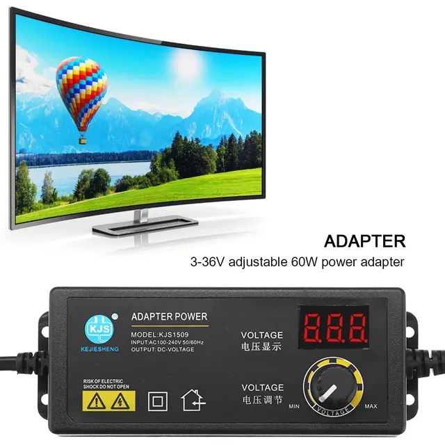 Adaptateur de commutation d'alimentation 3-36V 60W – vue 2