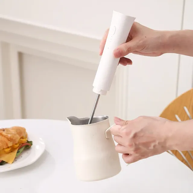 Mousseur à lait mélangeur électrique sans fil – vue 4