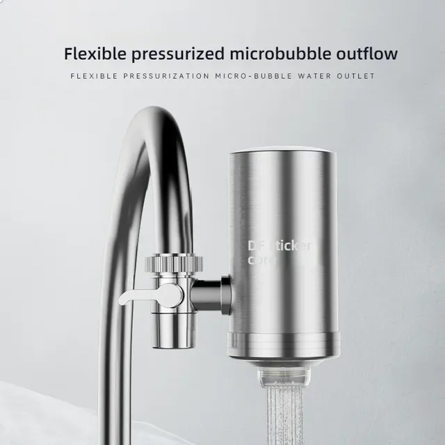 Robinet de cuisine en acier inoxydable – vue 5