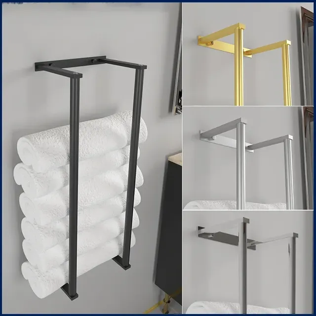 Porte-serviettes mural de 73cm