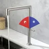 Robinet d'évier de cuisine en acier inoxydable 304 or… – vue 4