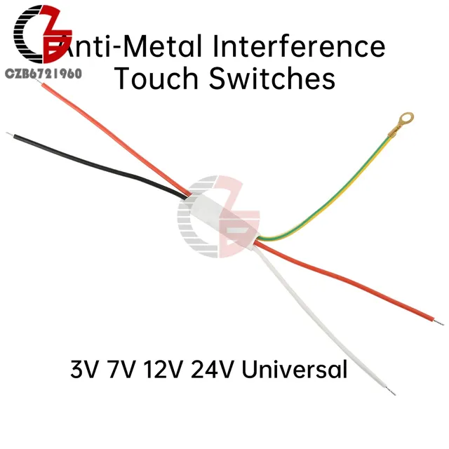 3.7V 5V 12V 24V interrupteur à capteur tactile DC 3-24V… – vue 2