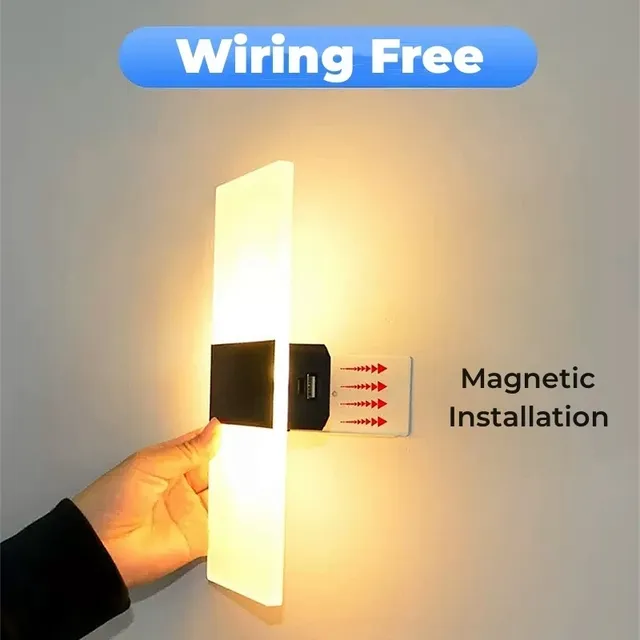 Capteur tactile interrupteur mur LED lampe USB… – vue 5